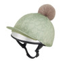 LeMieux Young Rider Frieda Hat Silk - Fern - Side