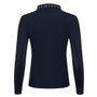 LeMieux Ladies Long Sleeve Sport Polo Shirt - Navy Back