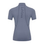 LeMieux Young Rider Short Sleeve Base Layer in Jay Blue - Back