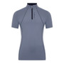 LeMieux Young Rider Short Sleeve Base Layer in Jay Blue - Front