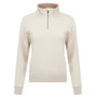 LeMieux Ladies Kali Half Zip Sweater - Stone - Front