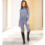 LeMieux Ladies Naomi Pull On Full Seat Breeches - Jay Blue - Lifestyle