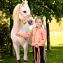 LeMieux Mini Vogue Headcollar and Leadrope - Apricot - Liestyle