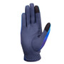 Hy Equestrian Childrens Ombre Riding Gloves in Navy/Ocean - Palm