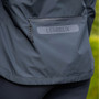 LeMieux Ladies Isla Short Waterproof Jacket - Navy - Back Pocket
