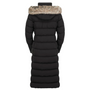 LeMieux Ladies Harper Longline Puffer Coat - Black - Back