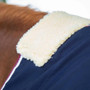 Premier Equine Stratus Stable Sheet in Navy - wither pad