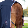 Premier Equine Stratus Stable Sheet in Navy - tail strap