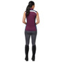 Kerrits Ladies Top Rail Coolcore Sleeveless Shirt in Wildrose - Full Outfit Back