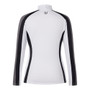 Kerrits Ladies Top Rail Coolcore Long Sleeve Shirt in White - Back