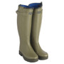 Le Chameau Ladies Chasseur Neoprene Lined Wellies - Vert Veirzon - Front