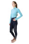 Hy Sport Ladies Active Plus Base Layer in Sky Blue