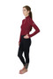 Hy Sport Ladies Active Plus Base Layer in Vivid Merlot