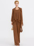 Chiffon Mother of the Bride Pantsuits with Jacket