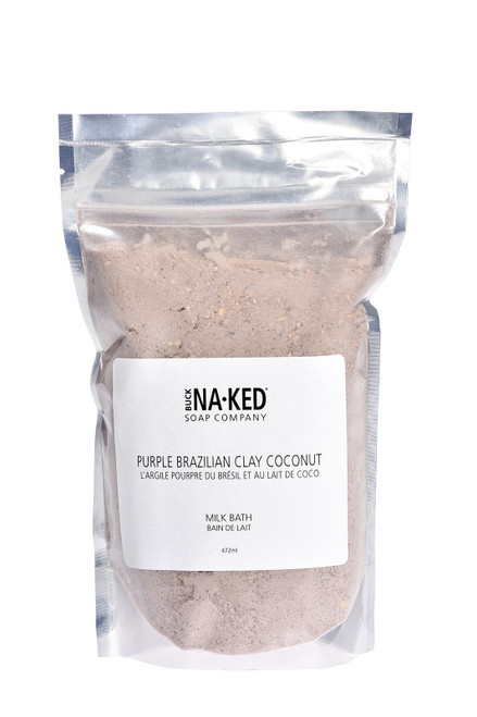 Bath Soak - Purple Brazilian Clay Coconut Milk