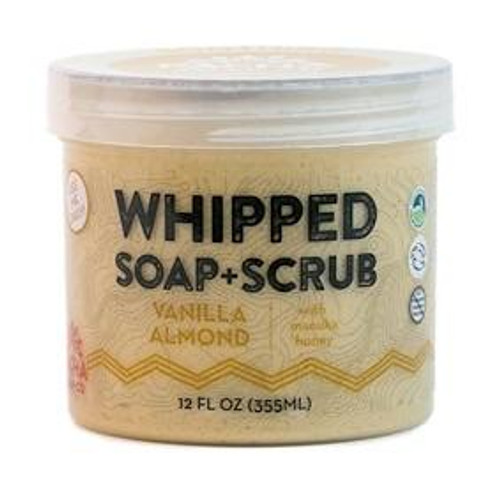 Whipped Soap + Scrub- Vanilla Almond