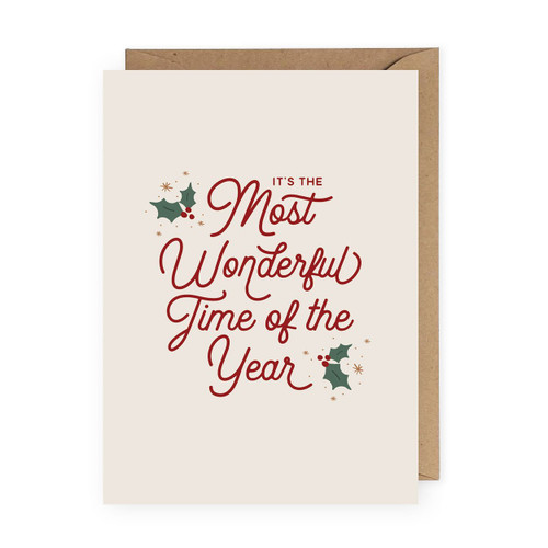 Holiday Card - Wonderful Time of Year