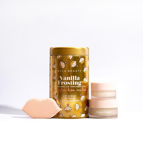 Vanilla Frosting Lip Care Duo + Lip Scrubber