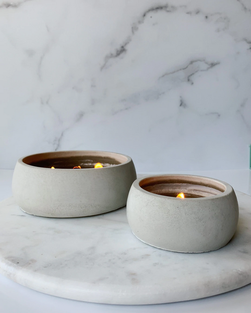 Concrete Candle (Natural) - Calm Within the Chaos