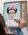 8x10 canvas kit | Frida with flowers (turquoise background)