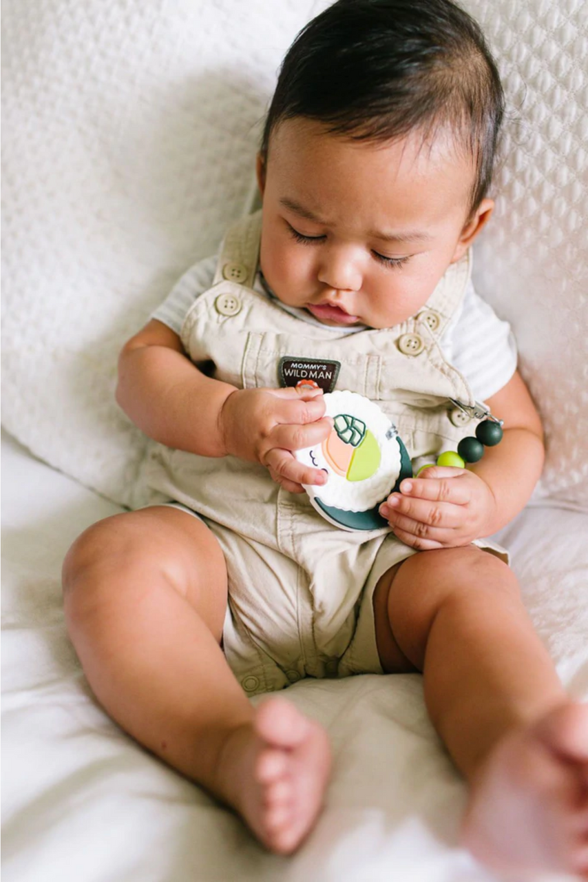 Loulou LOLLIPOP Sushi Roll Silicone Teether Set