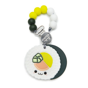 Loulou LOLLIPOP Sushi Roll Silicone Teether Set Loulou LOLLIPOP Sushi Roll Silicone Teether Set