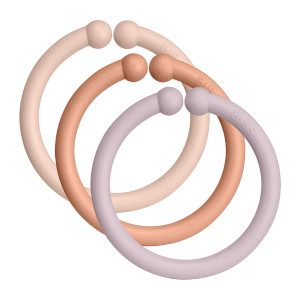BIBS Loops 12 Pack - Blush / Peach / Lilac BIBS Loops 12 Pack - Blush / Peach / Lilac