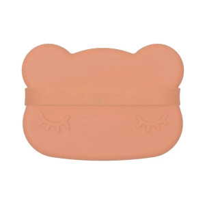 We Might Be Tiny Bear snackie™ - Dark Peach We Might Be Tiny Bear snackie™ - Dark Peach