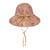 bedhead hats 'Wanderer' Girls Reversible Panelled Bucket Sun Hat - Melody / Maize