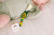 Loulou LOLLIPOP Darling Pacifier Clip - Avocado Loulou LOLLIPOP Darling Pacifier Clip - Avocado