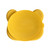 We Might Be Tiny Bear Stickie™ Plate - Yellow
