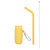 We Might Be Tiny Keepie + Straw Set - Yellow We Might Be Tiny Keepie + Straw Set - Yellow