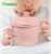 Haakaa Silicone Sip-N-Snack Cup - Blush Haakaa Silicone Sip-N-Snack Cup - Blush