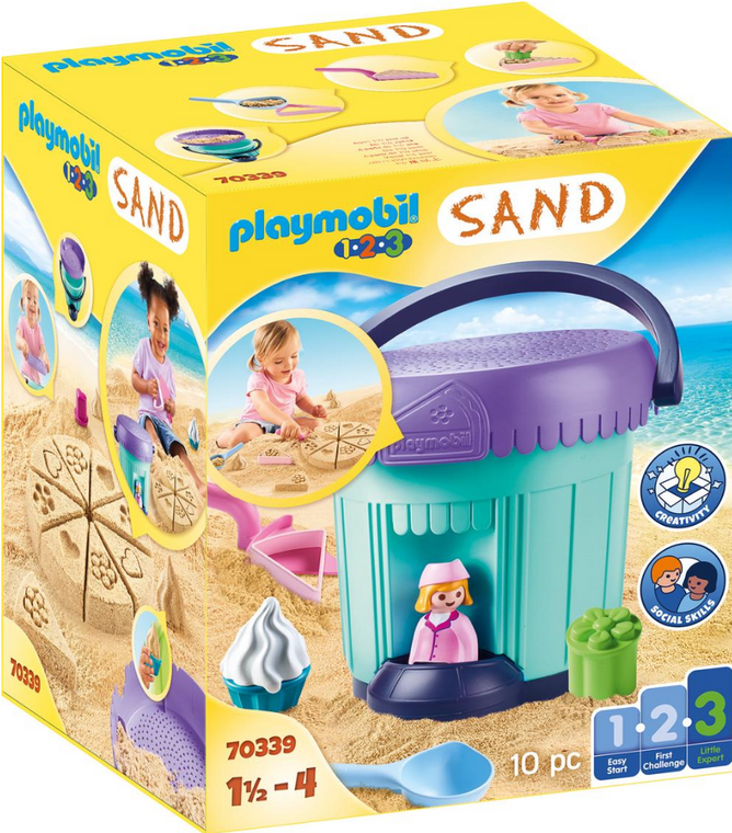 Playmobil - 1.2.3 Bakery Sand Bucket