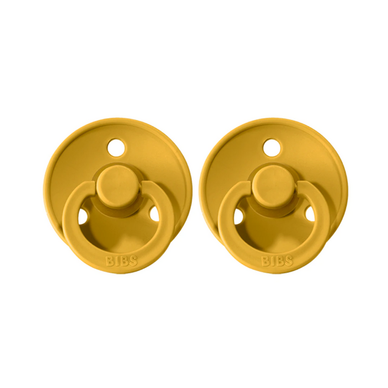 BIBS Pacifier Colour 2 PACK - Mustard