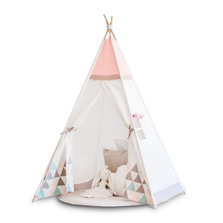 CATTYWAMPUS Kids Teepee Tent | Pink