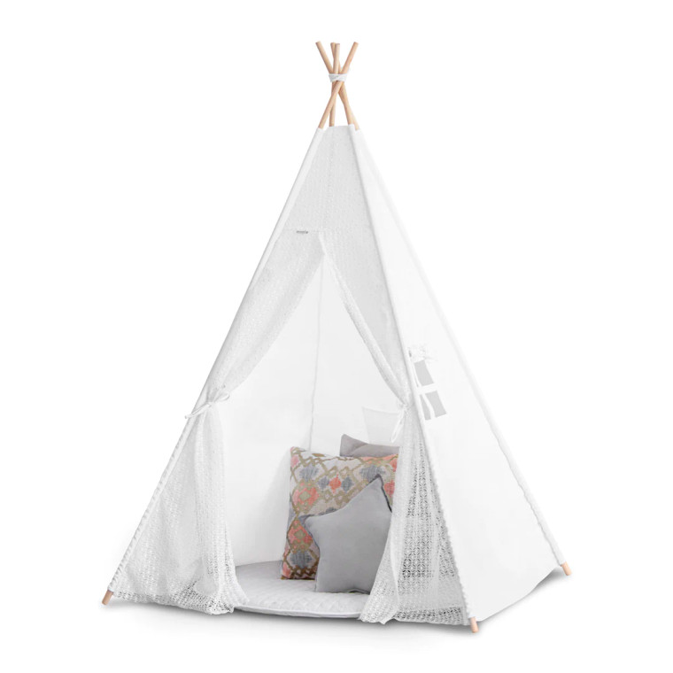 CATTYWAMPUS Kids Teepee Tent | Lace