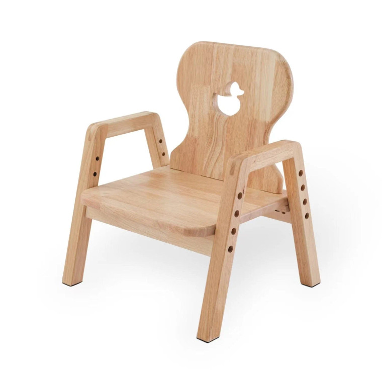 My Duckling KAYA Solid Wood Adjustable Chair Large - Primary-Duck