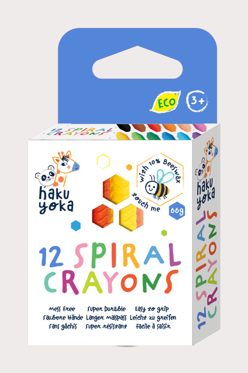 haku yoka 12 Spiral Crayons
