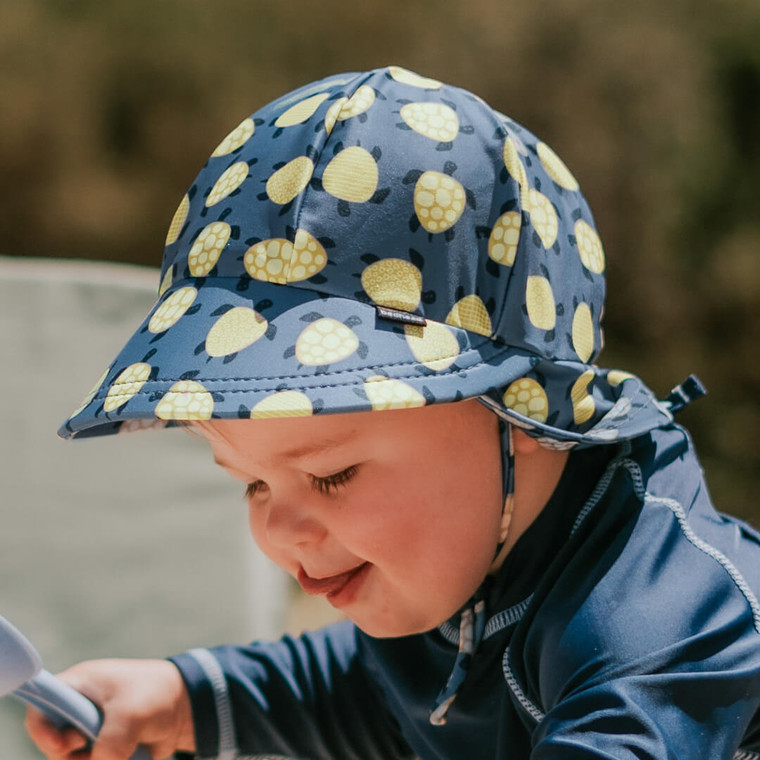 bedhead hats Kids Swim Legionnaire Beach Hat - Turtle