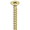 Alternate product image of HECO 4.5 x 35 Countersunk Head Full Thread Yellow Zinc Steel PZD-2.