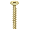 Alternate product image of HECO 6 x 40 Countersunk Head Full Thread Yellow Zinc Steel PZD-3.
