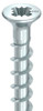 Alternate product image of HECO 3 x 12 Countersunk Head Full Thread Silver Zinc Steel PZD-1 Reduced.