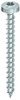 Main product image of HECO 4.5 x 35 Pan Head Full Thread Silver Zinc Steel T-20.