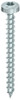 Alternate product image of HECO 4 x 30 Pan Head Full Thread Silver Zinc Steel T-20.