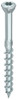 Alternate product image of HECO 3.5 x 40 Glass Strip Raised Countersunk Head Partial Thread Silver Zinc Steel T-10.