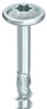 Alternate product image of HECO 8 x 500 Flange Head Partial Thread Silver Zinc Steel T-40.