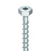 Alternate product image of HECO 10 x 70 Hexagon Head Full Thread Silver Zinc Steel SW-15 / T-40.