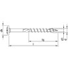 Alternate product image of HECO 8 x 300 Flange Head Partial Thread A2 Stainless Steel T-40.