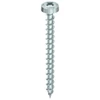 Main product image of HECO 4 x 50 Pan Head Full Thread Silver Zinc Steel PZD-2.